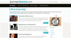 Desktop Screenshot of journeyanswers.com